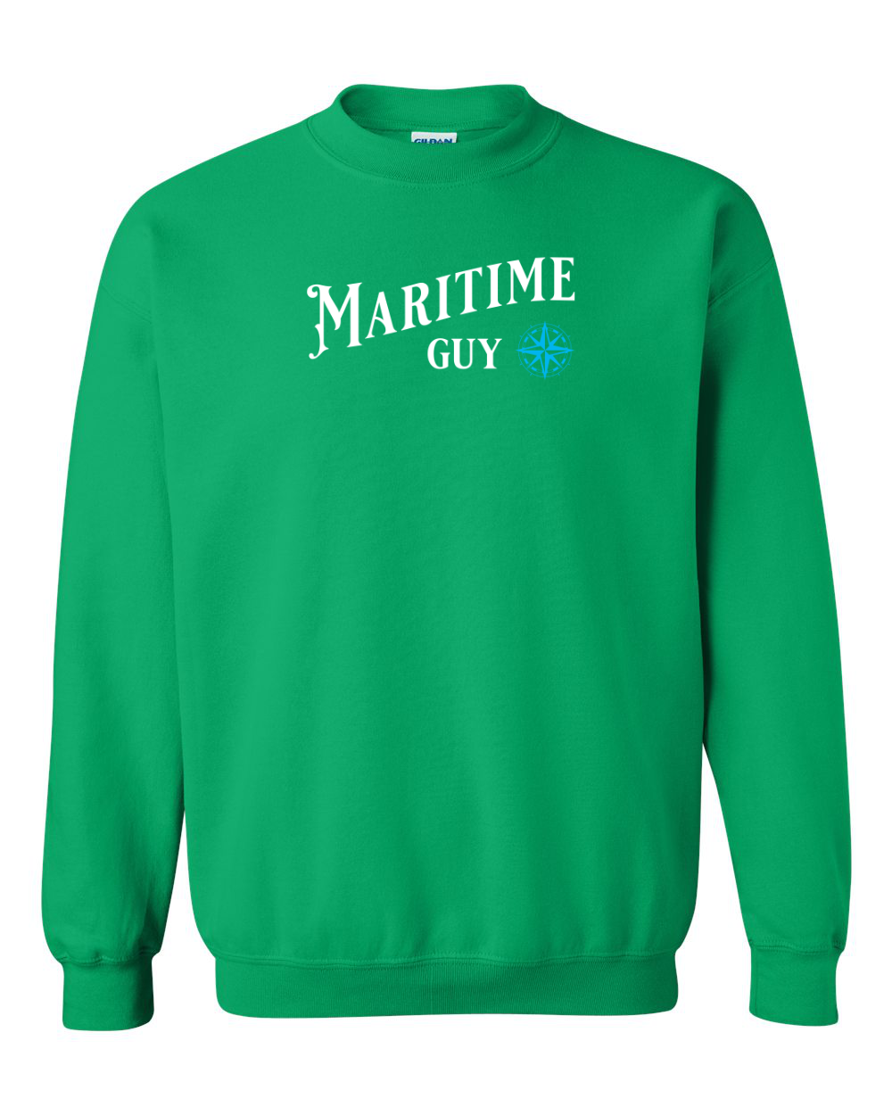 Maritime Guy Blue Crewneck Sweatshirt - Unisex