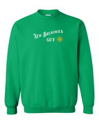 NB Guy Yellow Compass Crewneck Sweatshirt - Unisex