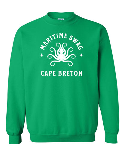 Maritime Swag Cape Breton Octopus Full Crewneck Sweatshirt