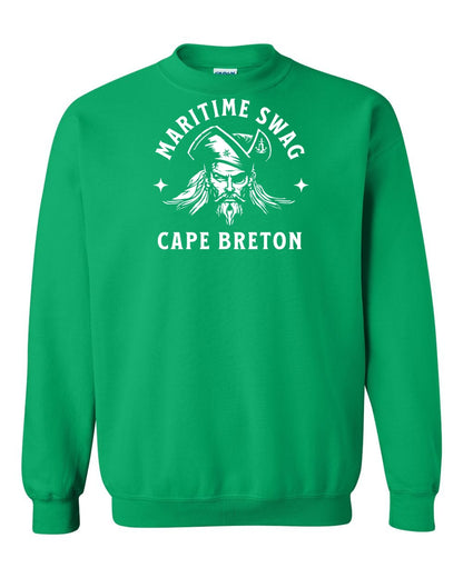 Maritime Swag Cape Breton Pirate Full Crewneck Sweatshirt