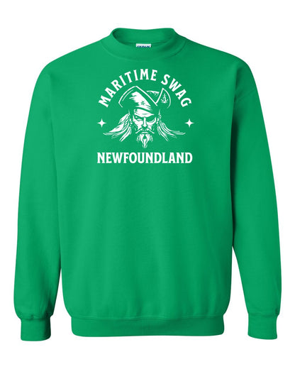 Maritime Swag Newfoundland Pirate Full Crewneck Sweatshirt