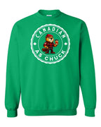 CDN as Chuck Male Beaver Crewneck Sweatshirt - Gildan Canada (sewn Internationally) - Unisex
