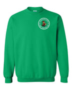 Canadiano just Coffee EH! Rosie Sunglasses Left Chest Crewneck Sweatshirt - Gildan Canada (sewn Internationally) - Unisex