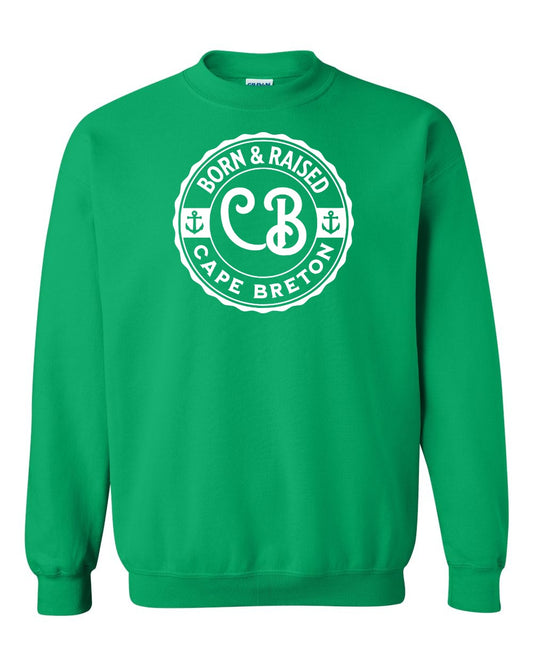 Born & Raised Cape Breton Full Crewneck Sweatshirt