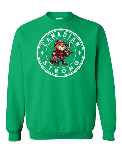 Canadian Strong Beaver Full Crewneck