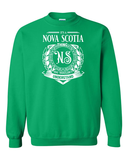 It's  A Nova Scotia Thing Full crew-neck