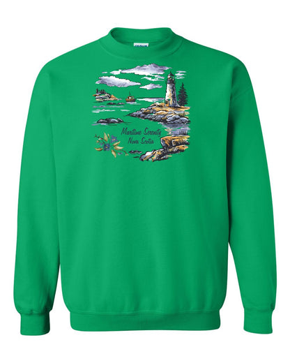 Maritime Serenity Nova Scotia Full crew-neck