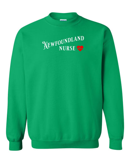 Newfoundland Nurse Full Crewneck Sweatshirt