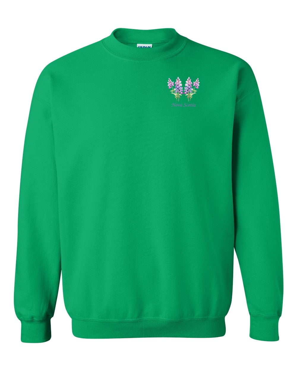 Nova Scotia Lupins Left Chest crew-neck