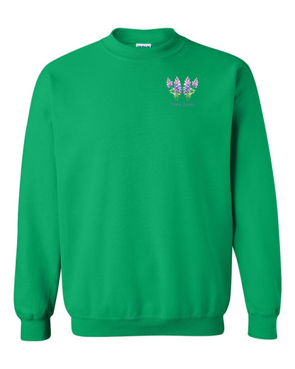 Nova Scotia Lupins Left Chest crew-neck