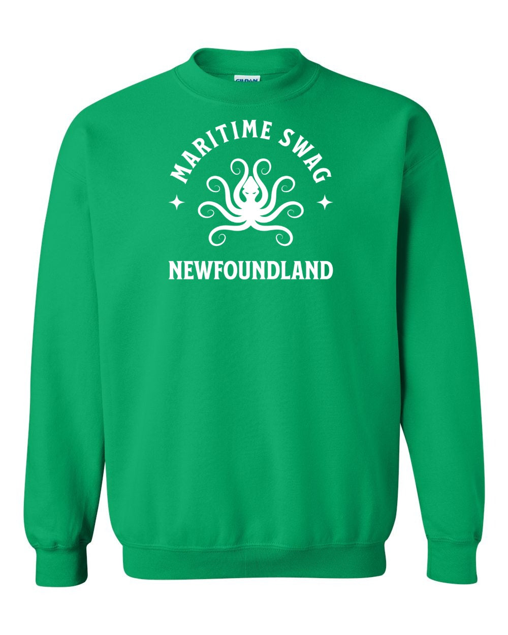 Maritime Swag Newfoundland Octopus Full Crewneck Sweatshirt