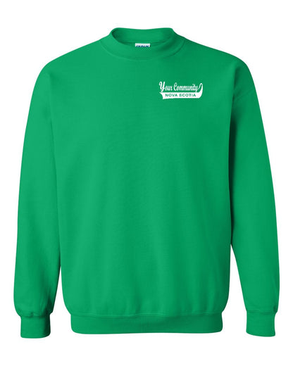 Your Community Swoop (Nova Scotia) Left Chest and Back crew-neck