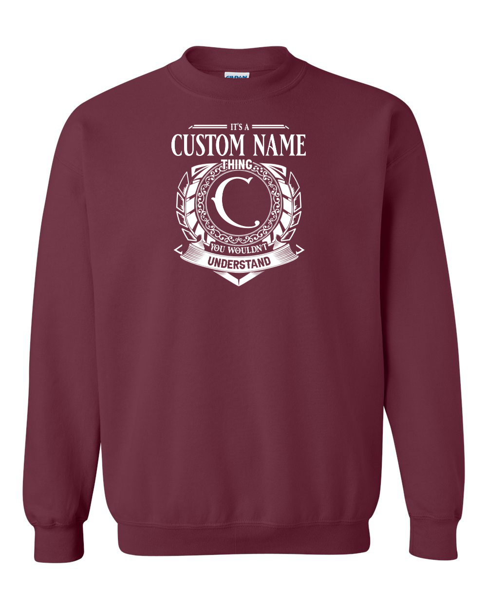 It's  A Custom Community  Thing Crewneck Sweatshirt - Unisex