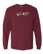 Just a Nova Scotia Girl Tartan Heart Long Sleeve - Unisex