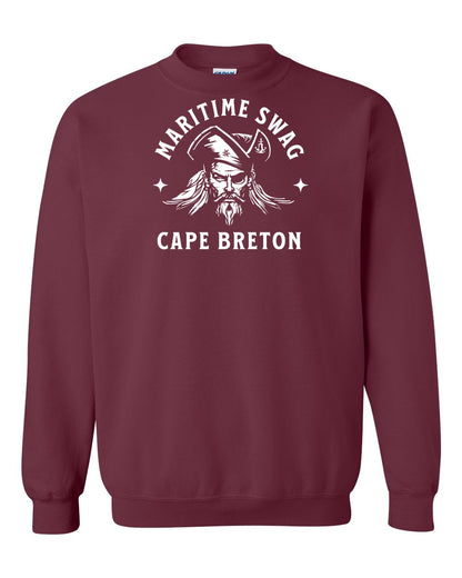 Maritime Swag Cape Breton Pirate Full Crewneck Sweatshirt