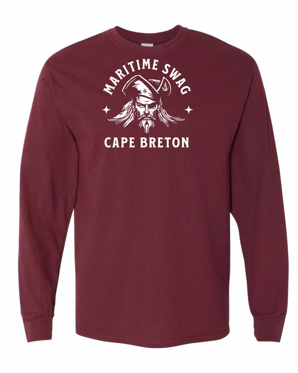 Maritime Swag Cape Breton Pirate Full Long Sleeve Tee