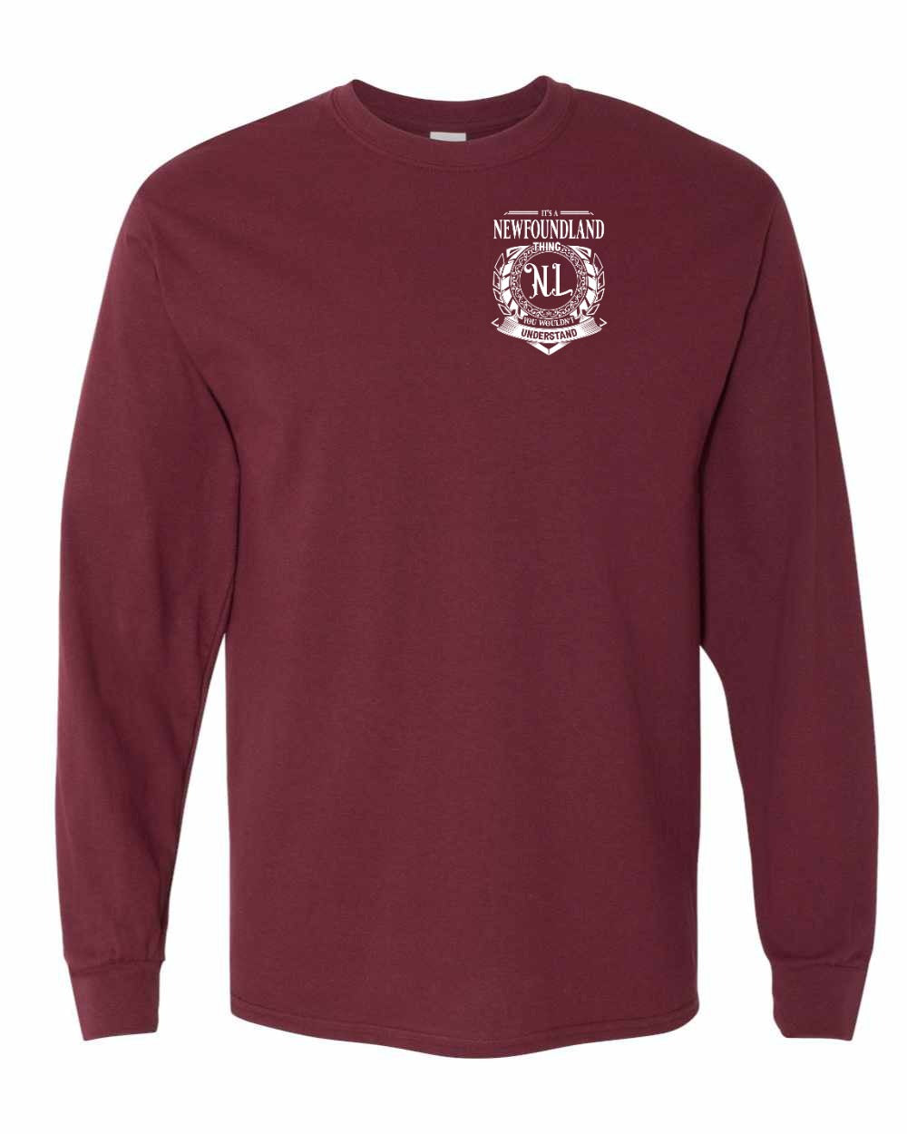 It's  A NFLD Thing Left Chest Long Sleeve - Unisex