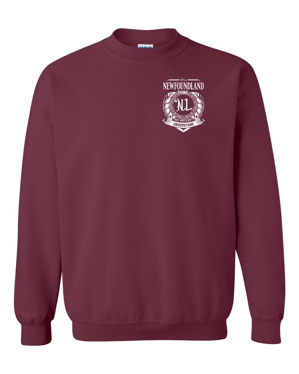 It's  A NFLD Thing Left Chest Crewneck Sweatshirt - Unisex