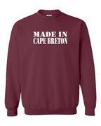 Made In CB White Crewneck Sweatshirt - Unisex