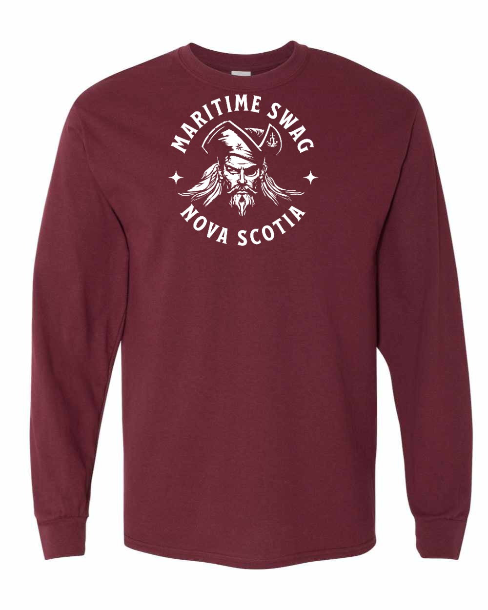 Maritime Swag Nova Scotia Pirate Full Long Sleeve Tee