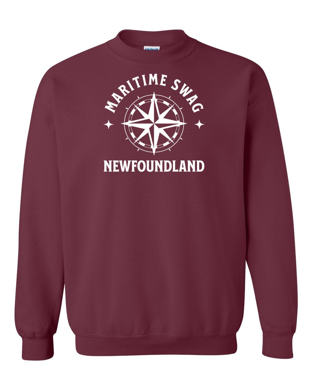 Maritime Swag Newfoundland Compass Full Crewneck Sweatshirt