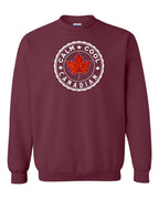 Calm Cool Canadian Leaf Crewneck Sweatshirt - Gildan Canada (sewn Internationally) - Unisex