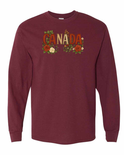 Canada Flowers Full Long Sleeve