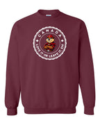 Love it or Leave it Eh! Crewneck Sweatshirt - Gildan Canada (sewn Internationally) - Unisex