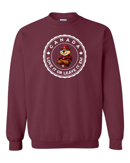 Love it or Leave it Eh! Full Crewneck