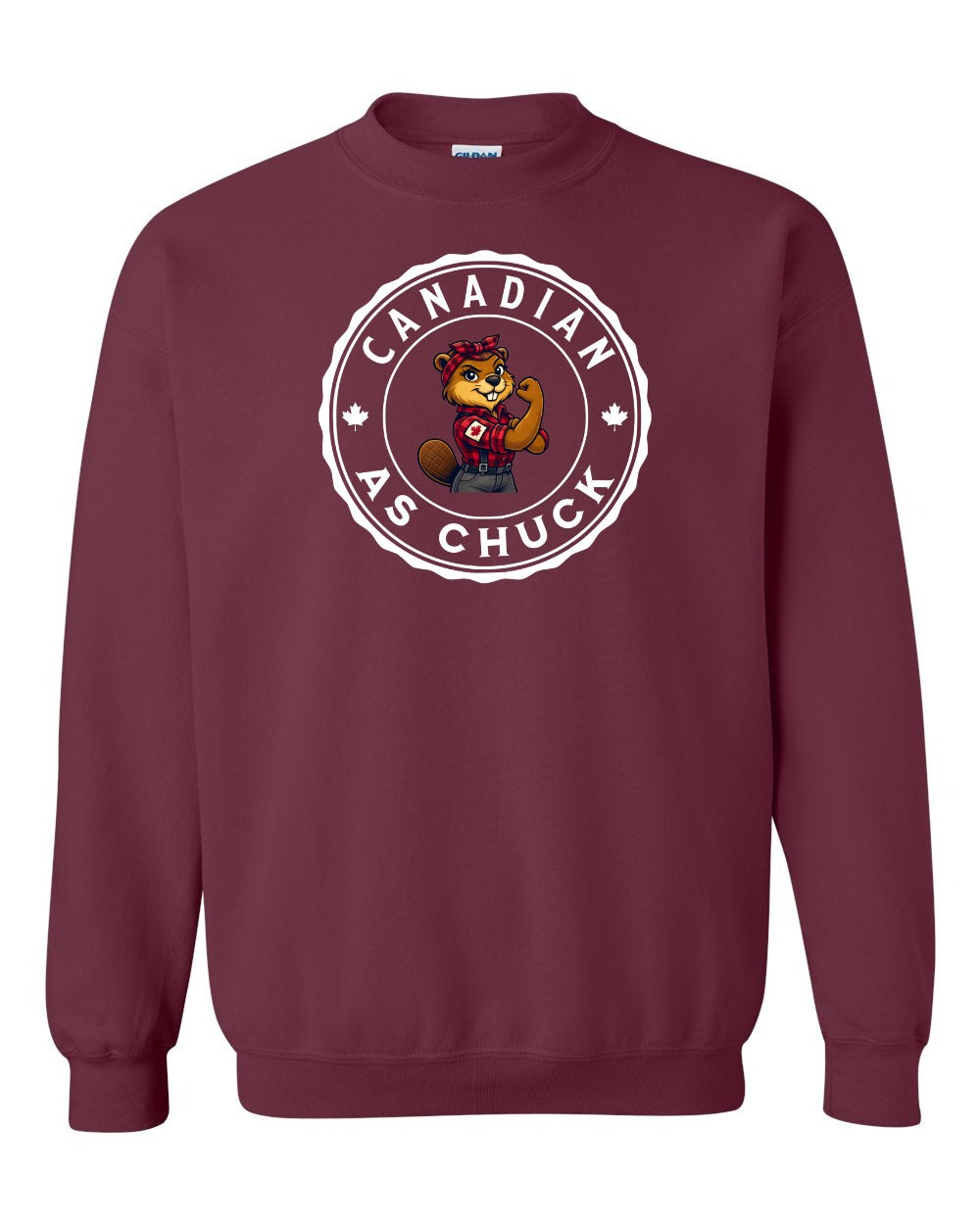 CDN as Chuck Rosie Flex Crewneck Sweatshirt - Gildan Canada (sewn Internationally) - Unisex
