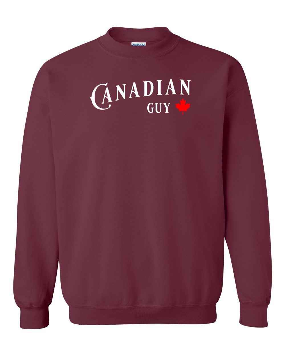 Canadian Guy Crewneck Sweatshirt - Gildan Canada (sewn Internationally) - Unisex