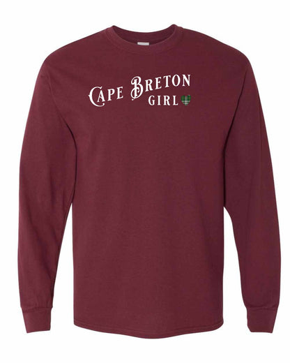 Cape Breton Girl Tartan Full Long Sleeve Tee