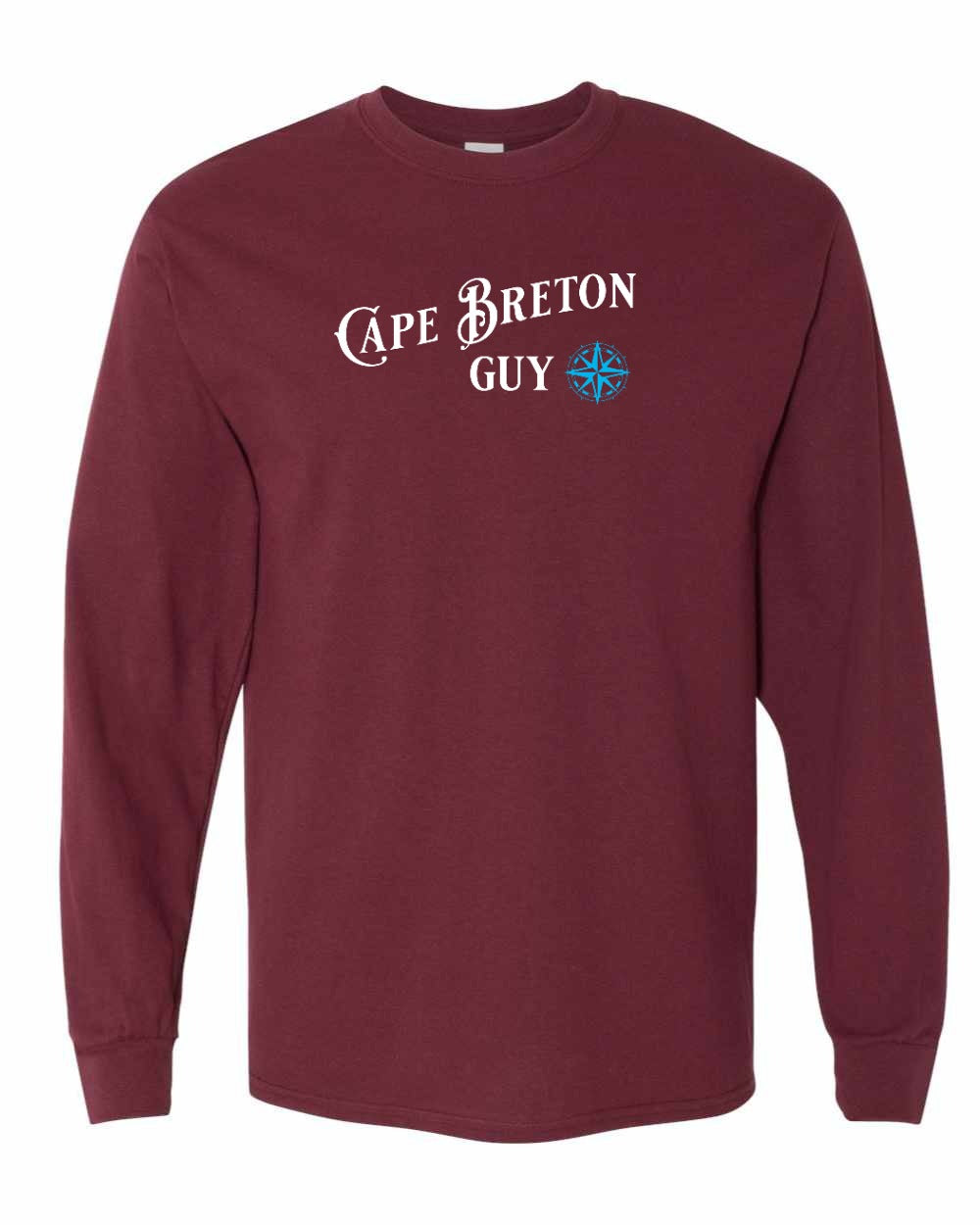 Cape Breton Guy blue Full Long Sleeve Tee