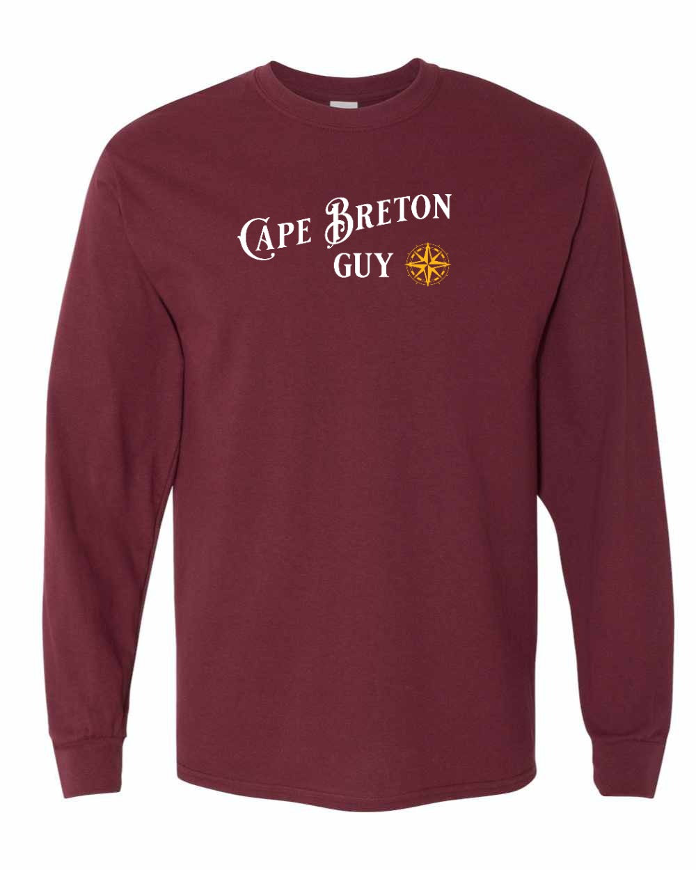 Cape Breton Guy yellow Full Long Sleeve Tee