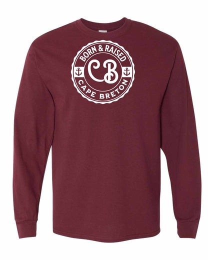 Born & Raised Cape Breton Full Long Sleeve Tee