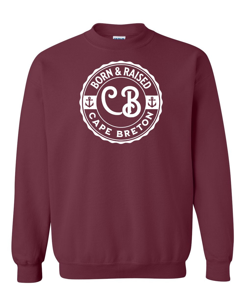 Born & Raised Cape Breton Full Crewneck Sweatshirt