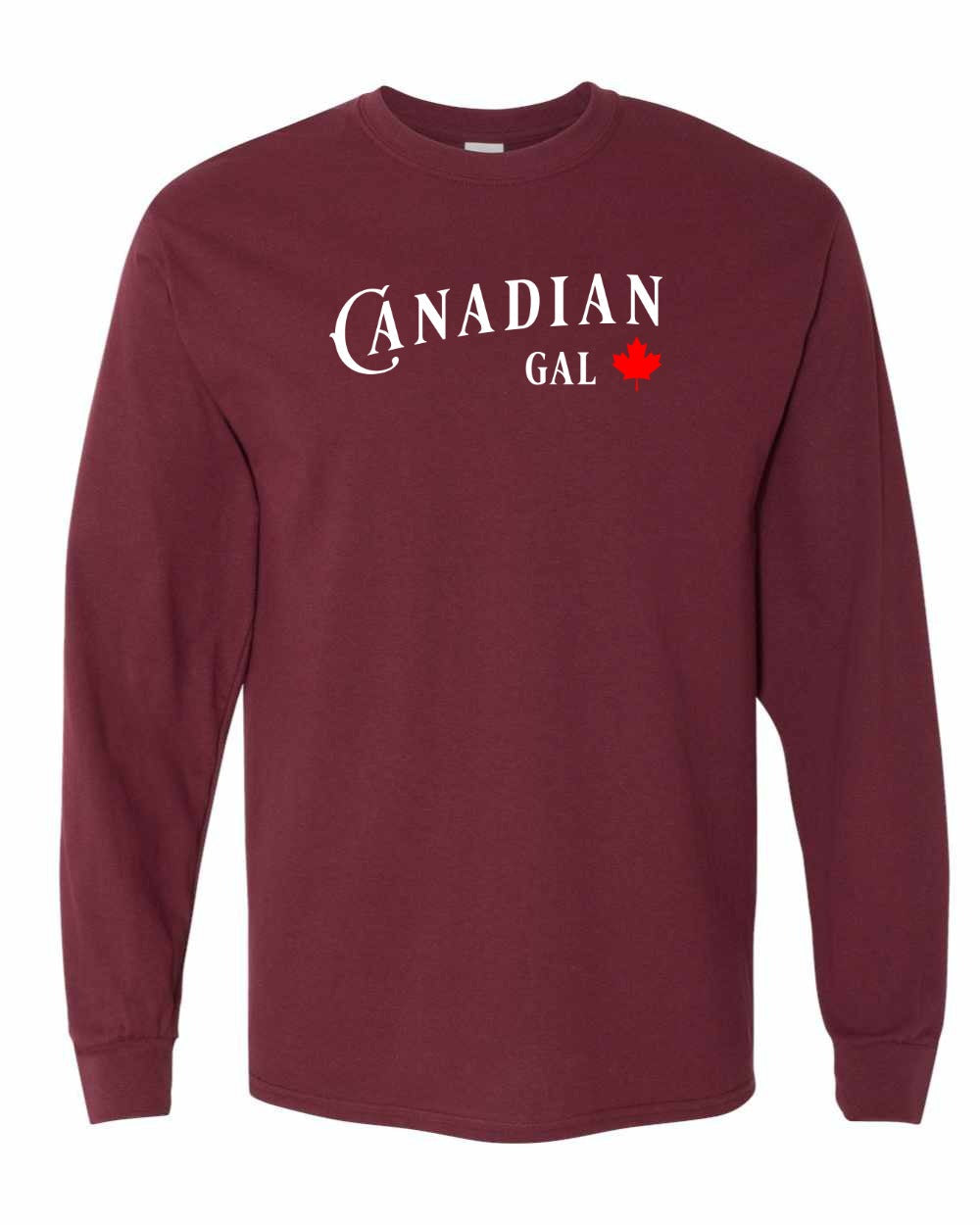 Canadian Gal Long Sleeve - Gildan Canada (sewn Internationally) - Unisex
