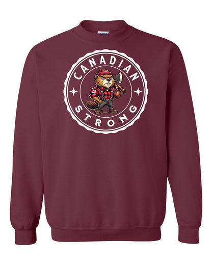 Canadian Strong Beaver Full Crewneck