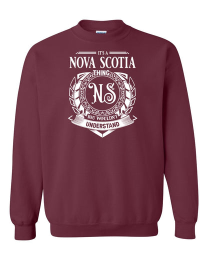 It's  A Nova Scotia Thing Full crew-neck