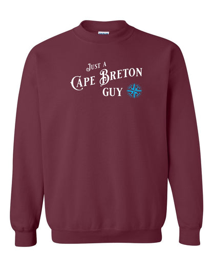 Just a Cape Breton Guy blue Full Crewneck Sweatshirt