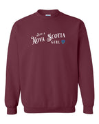 Just a NS Girl Tartan Crewneck Sweatshirt - Unisex