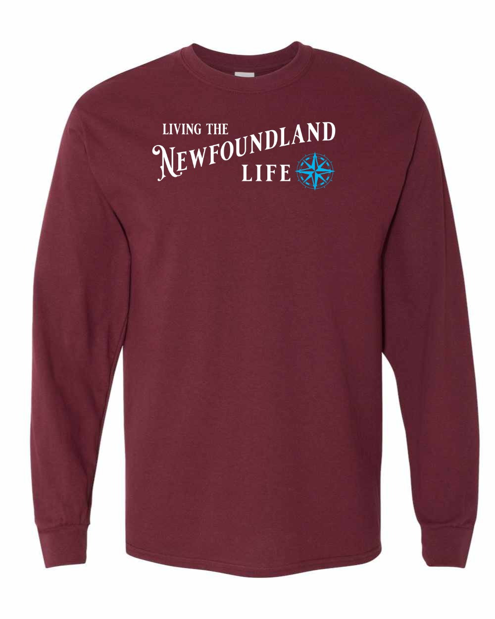 Living the NFLD Life blue Long Sleeve - Unisex