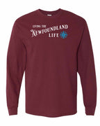Living the NFLD Life blue Long Sleeve - Unisex
