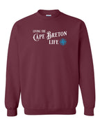 Living the CB Life blue Crewneck Sweatshirt - Unisex