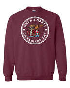 Mean & Nasty Canadians Eh! Crewneck Sweatshirt - Gildan Canada (sewn Internationally) - Unisex