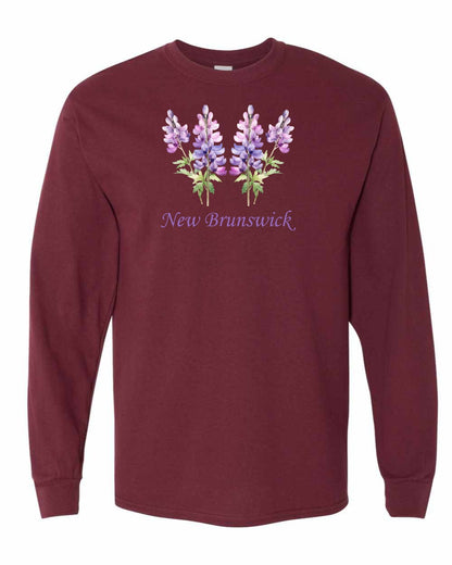 New Brunswick Lupins Full Long Sleeve Tee