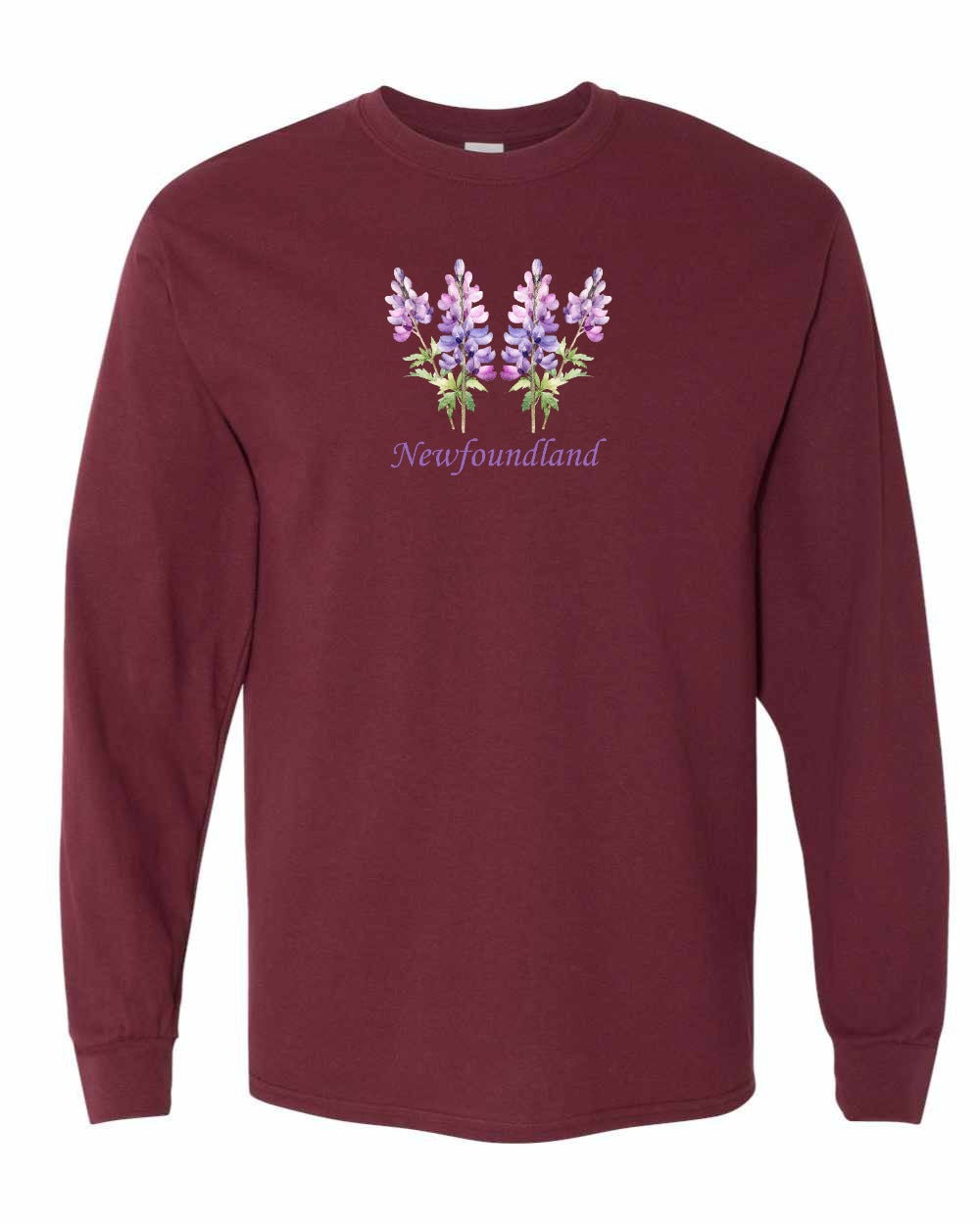Newfoundland Lupins Full Long Sleeve