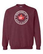 Born and Raised NFLD Crewneck Sweatshirt - Gildan Canada (sewn Internationally) - Unisex