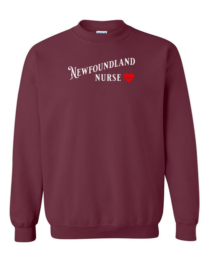 Newfoundland Nurse Full Crewneck Sweatshirt