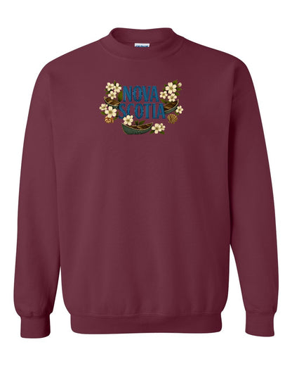 Nova Scotia Flowers Full crew-neck
